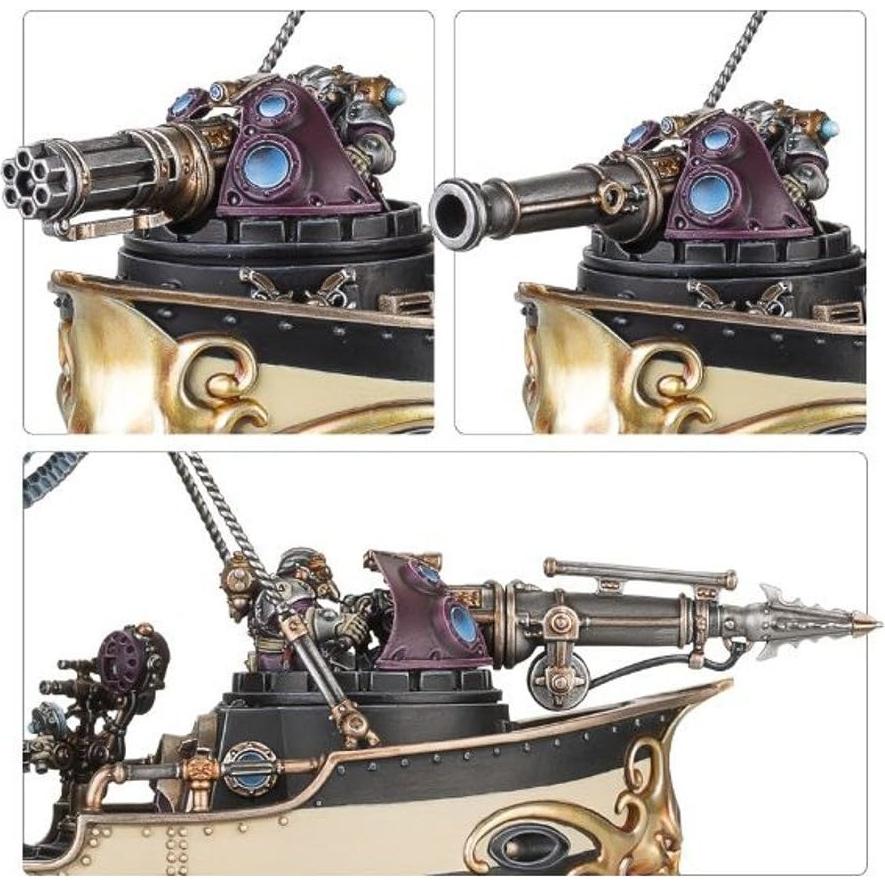 Kit de Plástico Kharadron Overlords Arkanaut Ironclad 152 Piezas