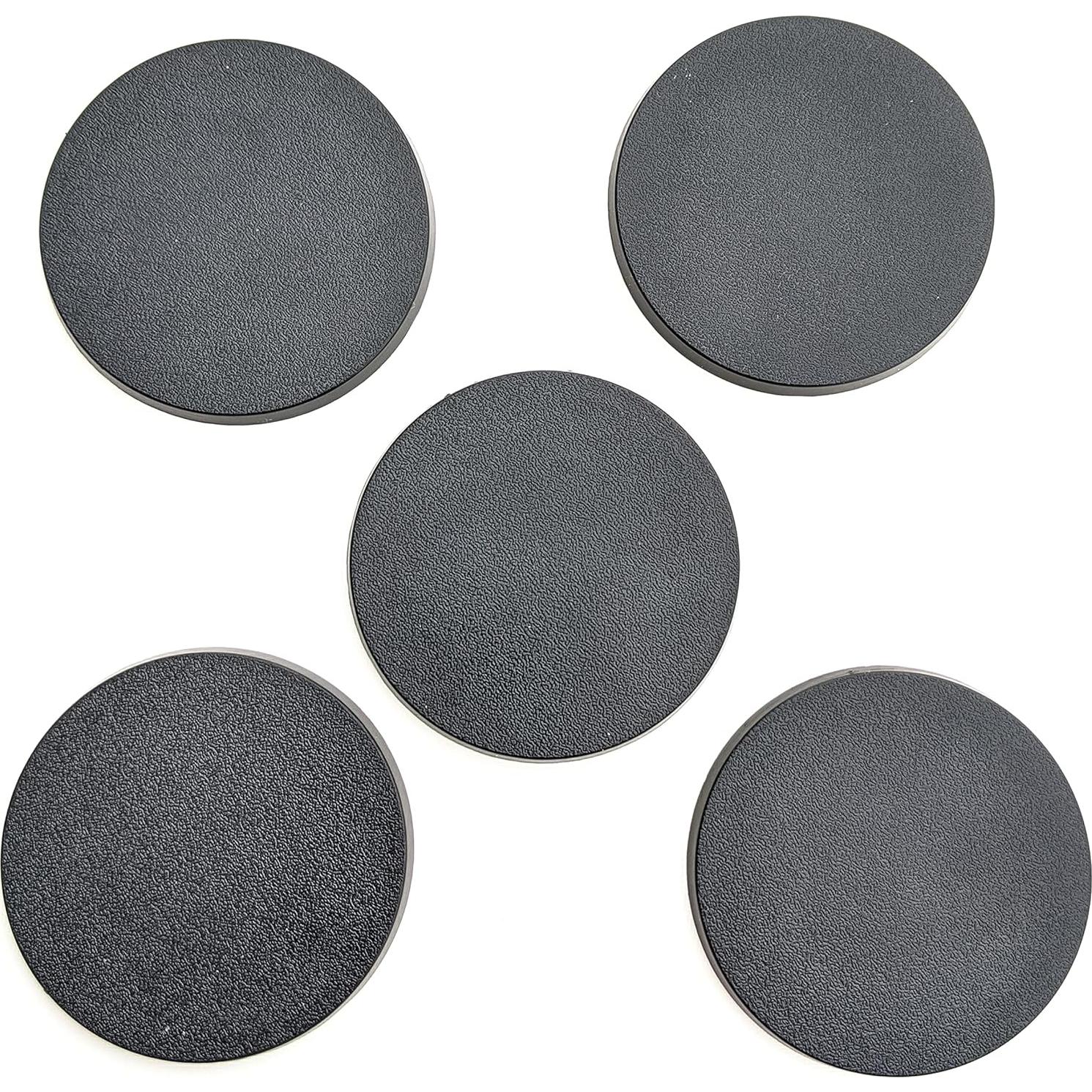 20 Bases Miniatura en Blanco 60mm para Juegos de Guerra - Stonehaven