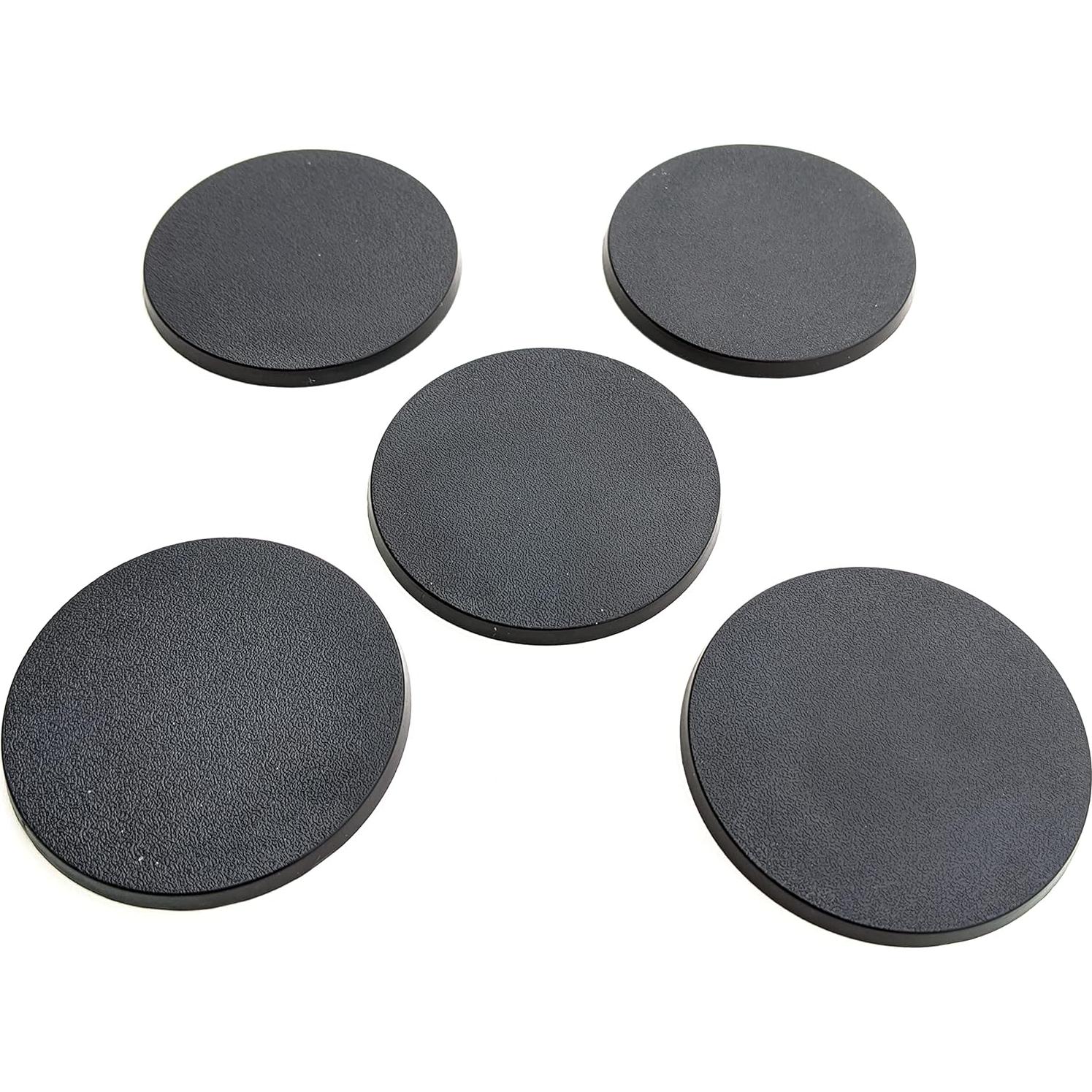 20 Bases Miniatura en Blanco 60mm para Juegos de Guerra - Stonehaven