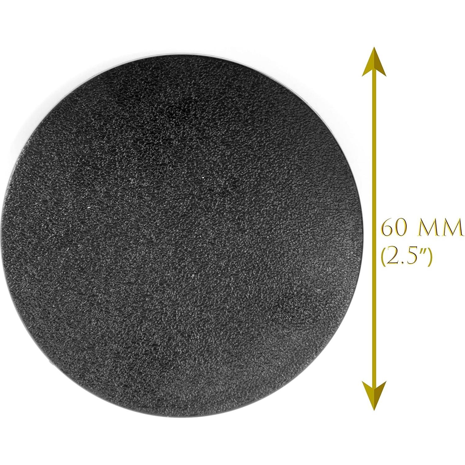 20 Bases Miniatura en Blanco 60mm para Juegos de Guerra - Stonehaven