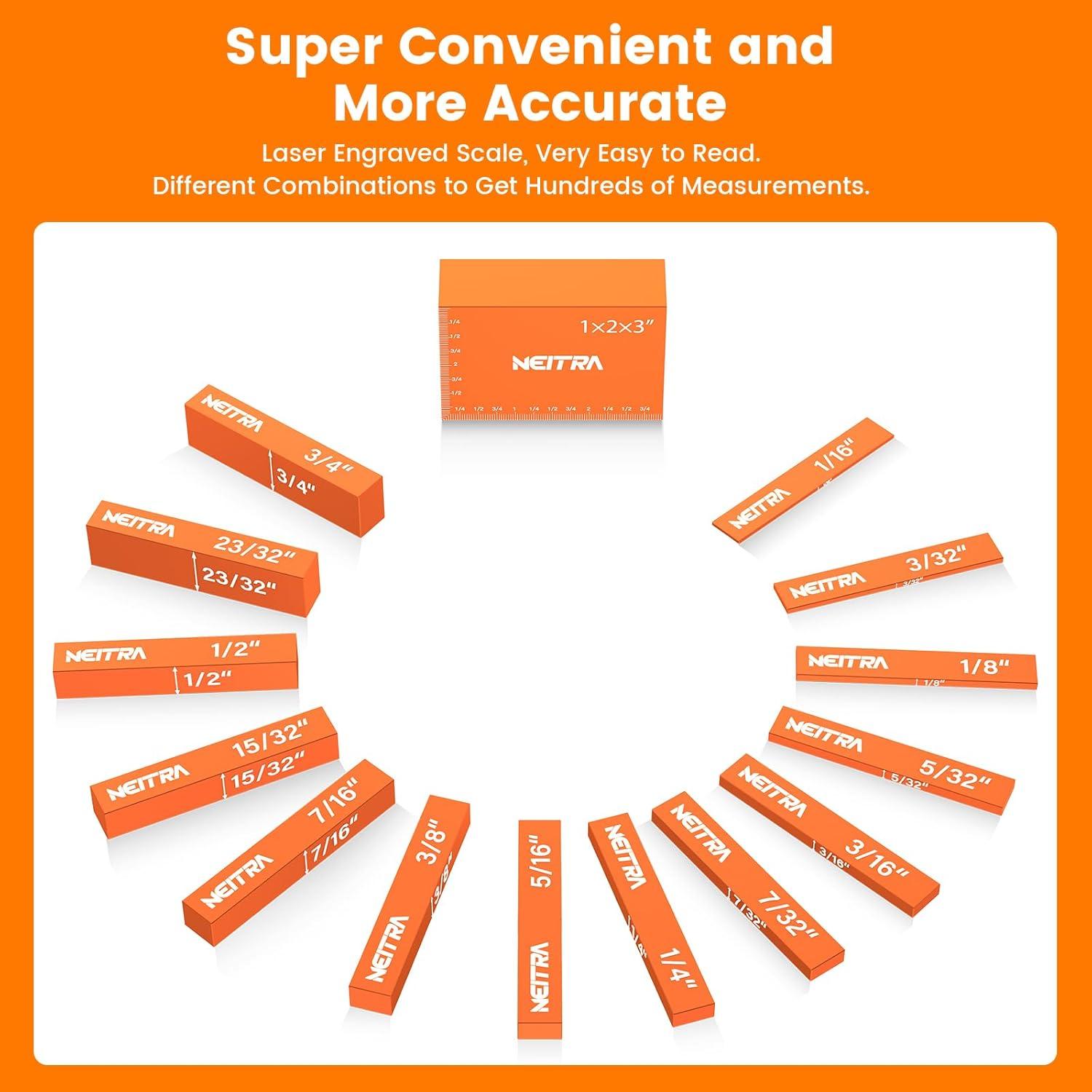 Bloques de Configuración Neitra - 15 Piezas de Aluminio