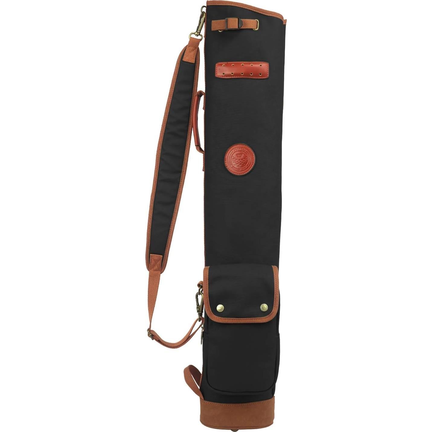 Bolsa de Transporte para Palos de Golf TOURBON Lona Negra 90cm