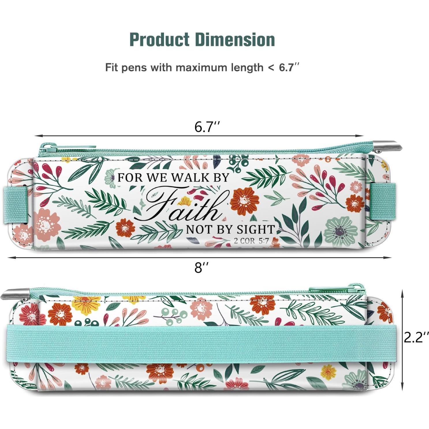 Soporte Elástico para Bolígrafos FINPAC 2-Pack - Cuero Sintético