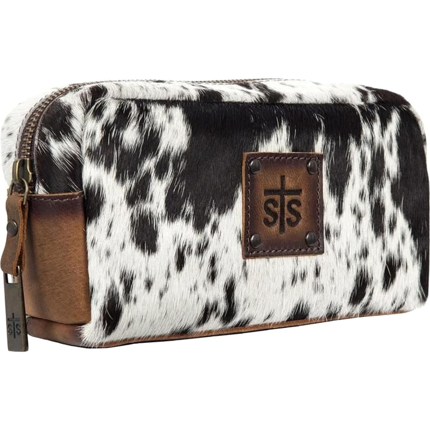 Bolsa Cosmética de Cuero STS Ranchwear Bebe para Mujeres