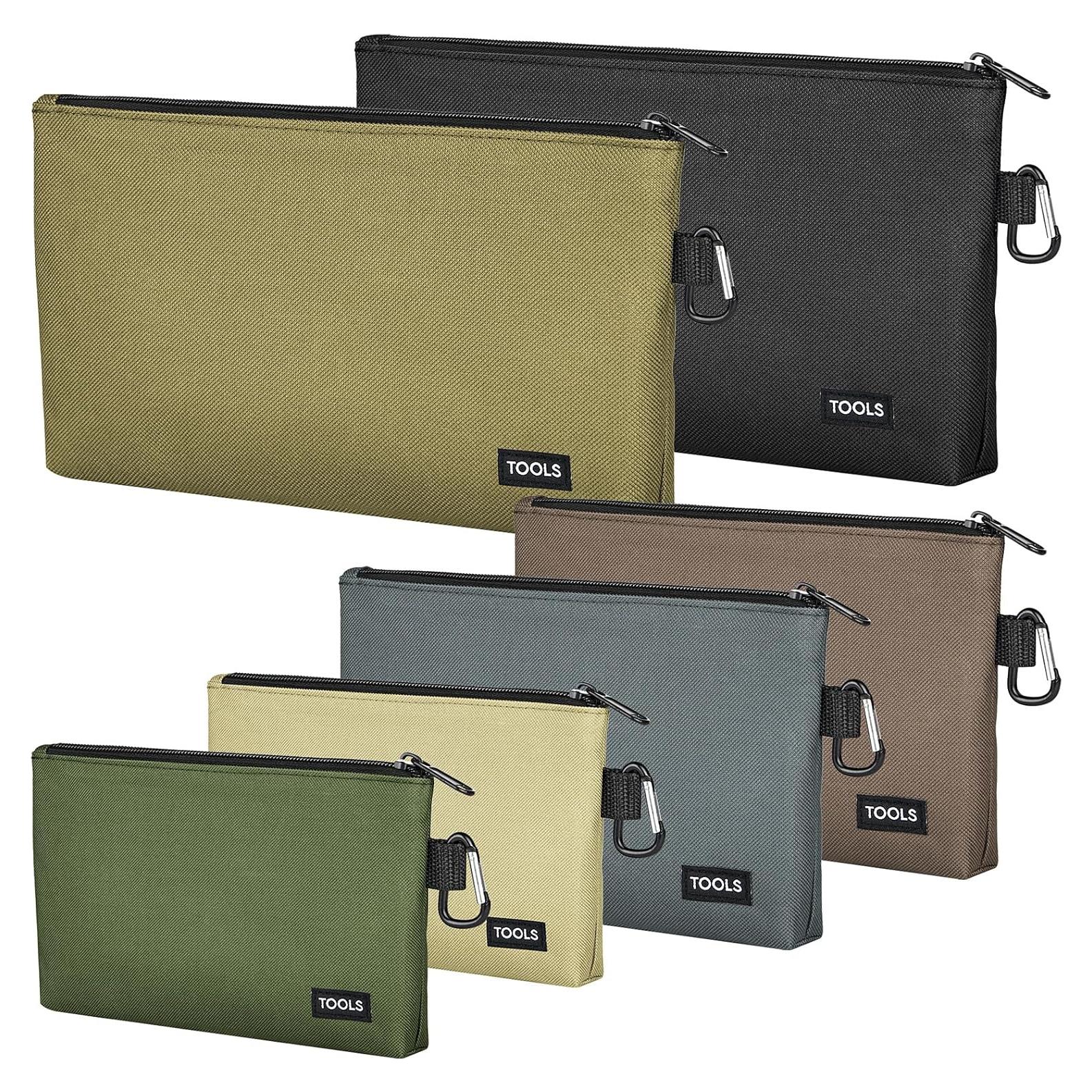 Paquete de 6 Bolsas de Herramientas COIDEA Multicolor