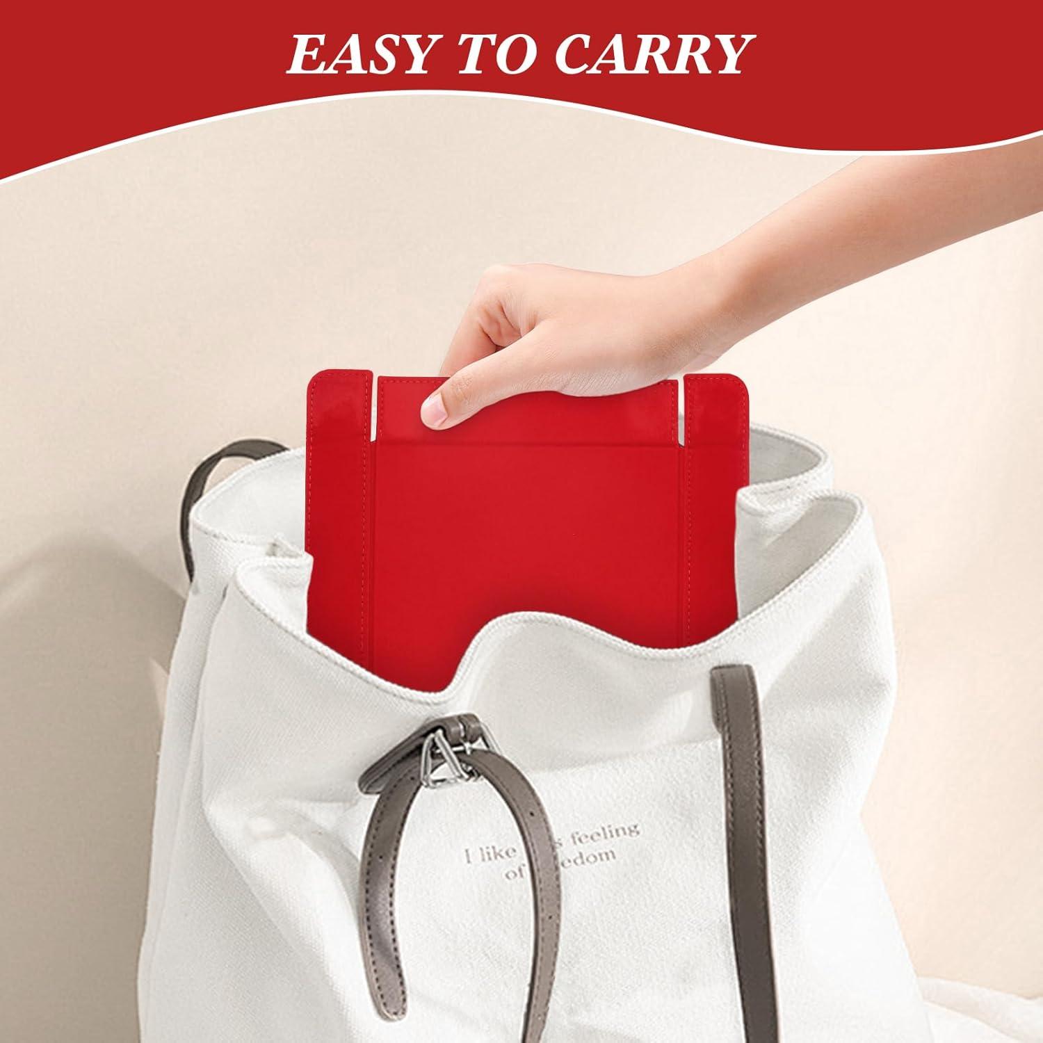 Bandeja de Dados Plegable Buweeo Rojo Magnética 33x26.7cm