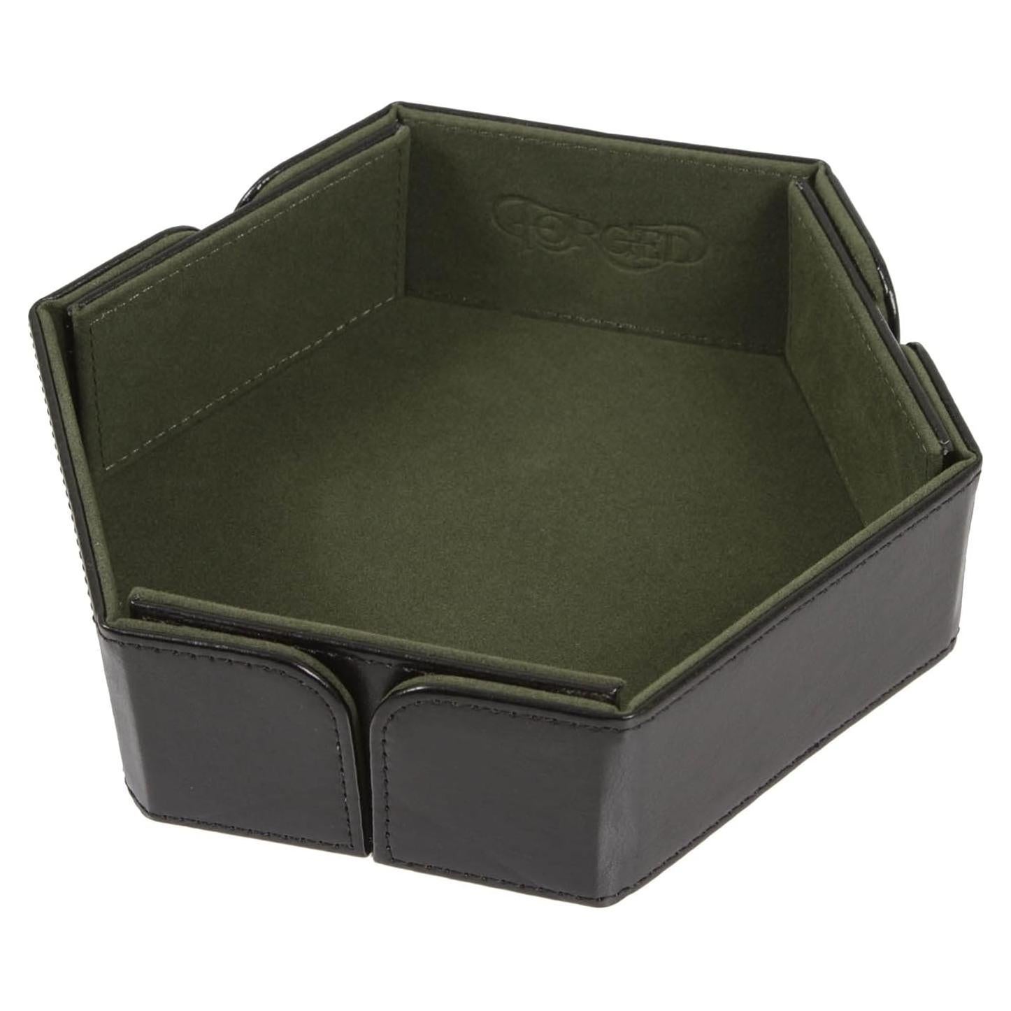 Bandeja de Dados Plegable Forged Dice Co. Verde 32.1x16.5 cm