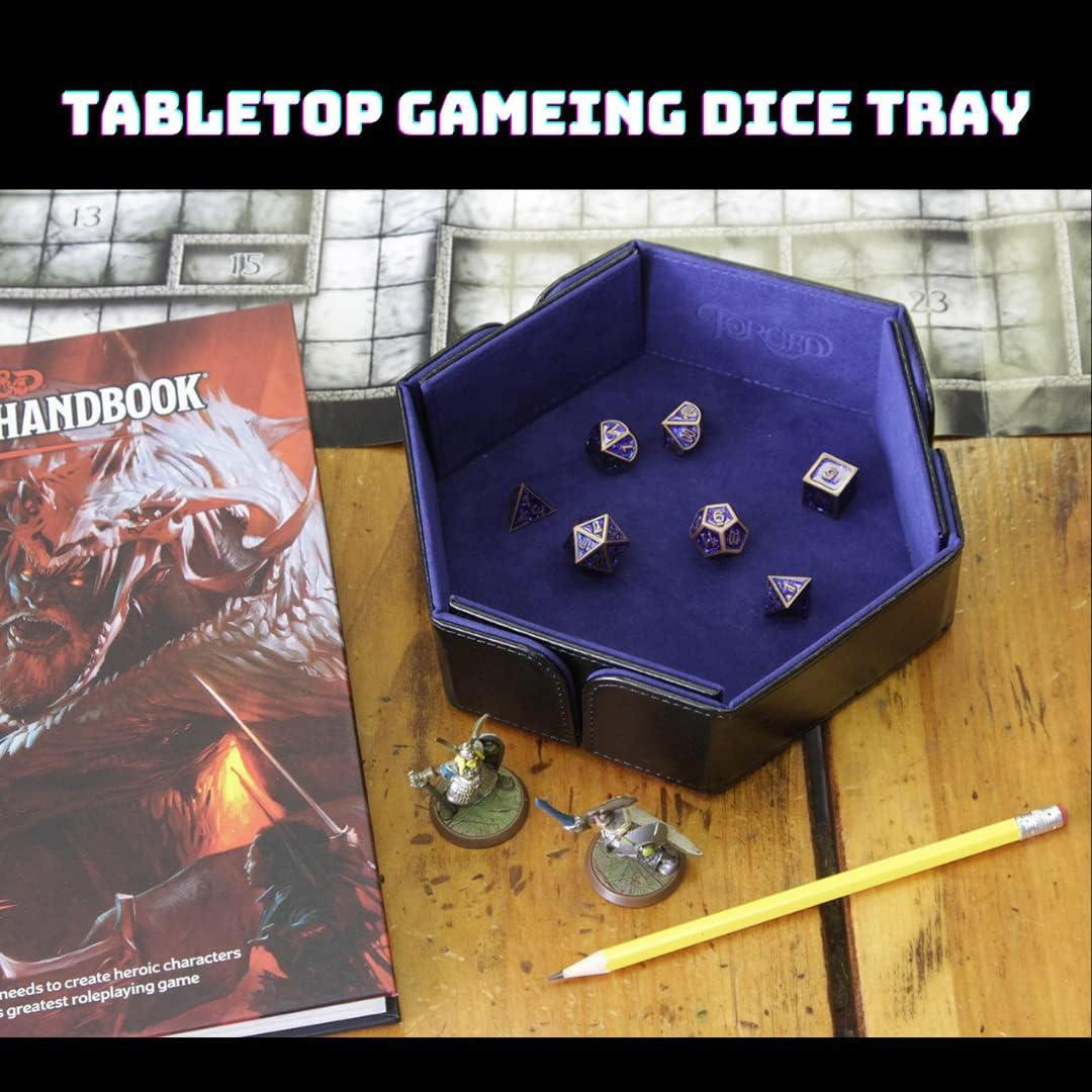 Bandeja de Dados Plegable Forged Dice Co. Verde 32.1x16.5 cm