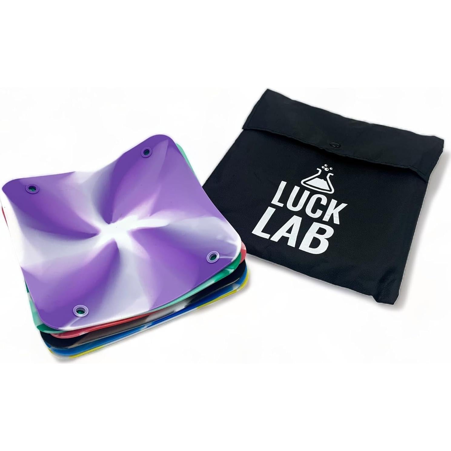 Tazones Plegables de Silicona Luck Lab - 6 Unidades Colores