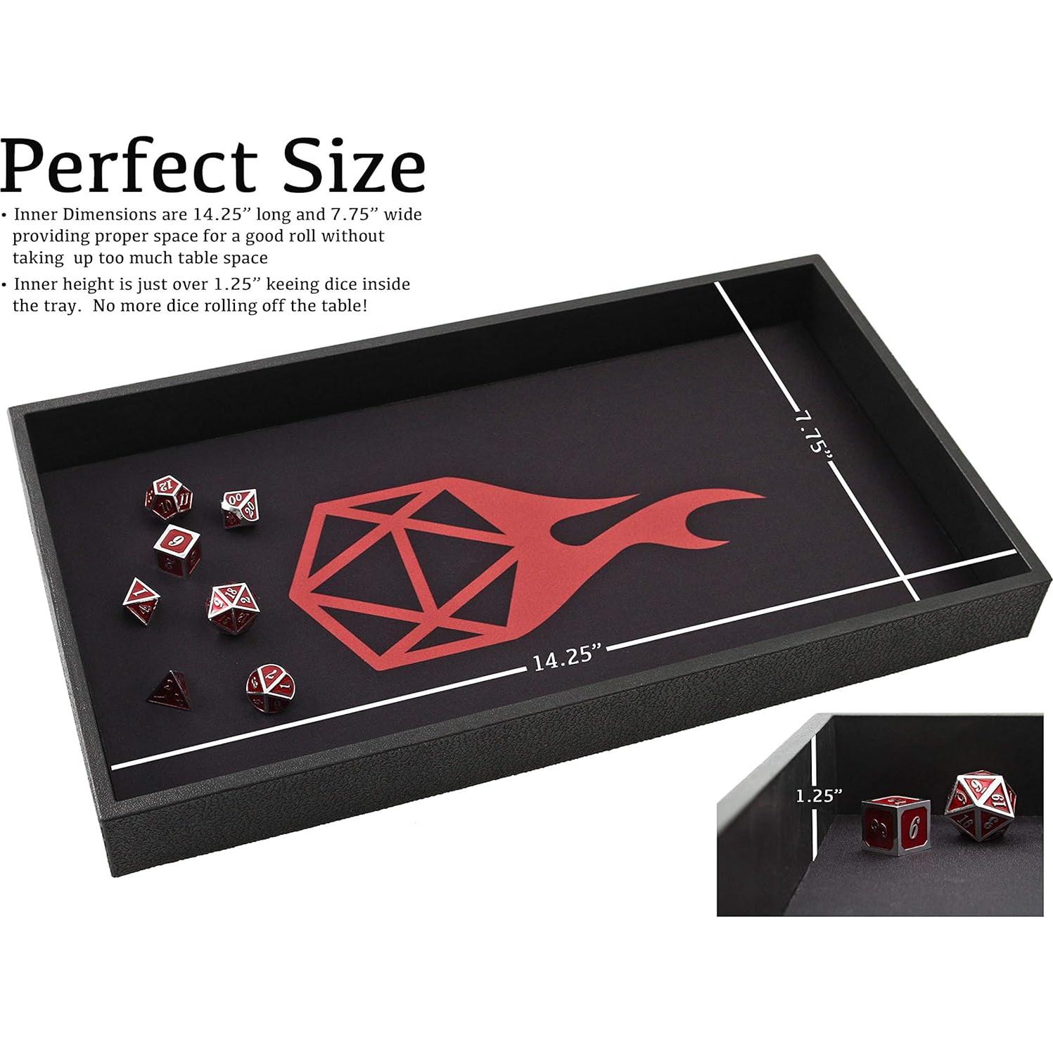 Bandeja de Dados Forged Dice Co. Reversible 37.5x21cm