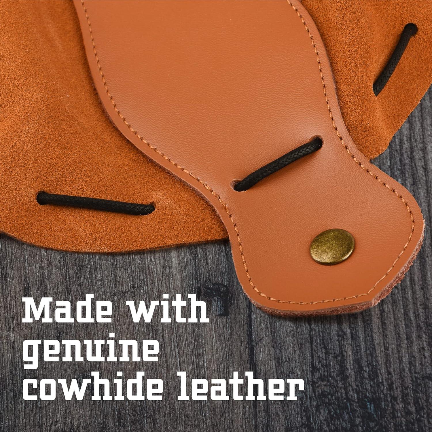 Bolsa y Bandeja de Dados IMPRESA - Cuero Marrón 25.4 cm