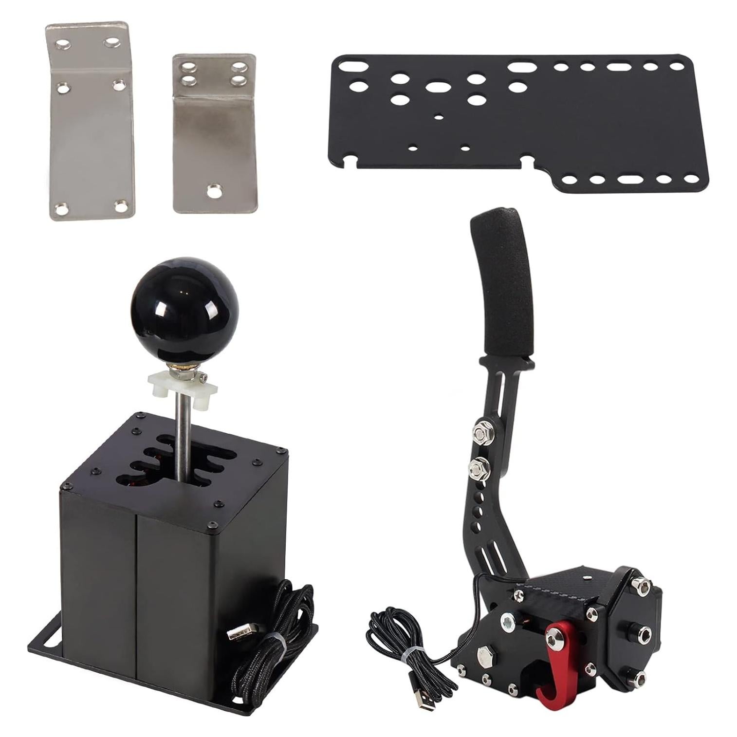 Simulador USB Shifter GSTP 64 Bits Freno de Mano 6+R