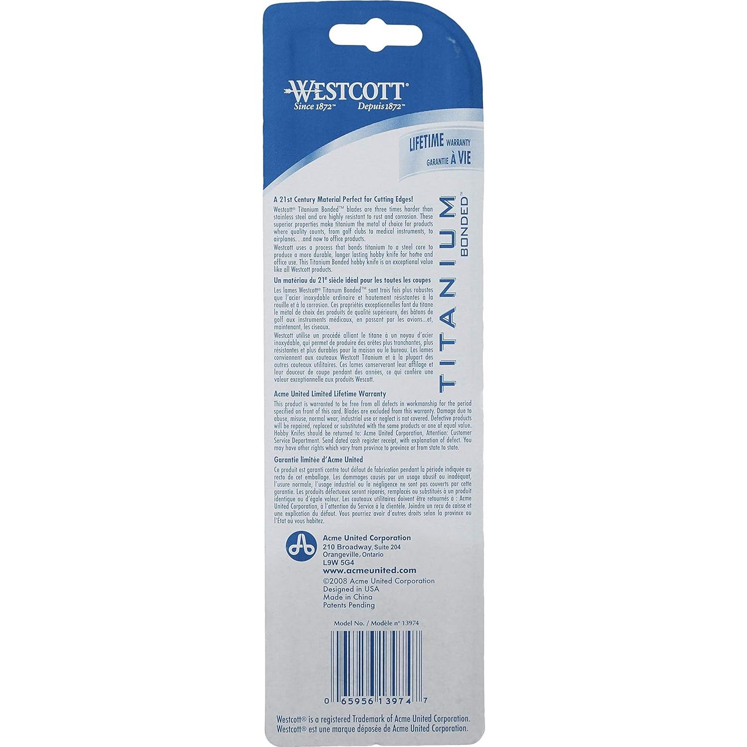 Cuchillo de Manualidades Westcott con Mango Acolchado #11