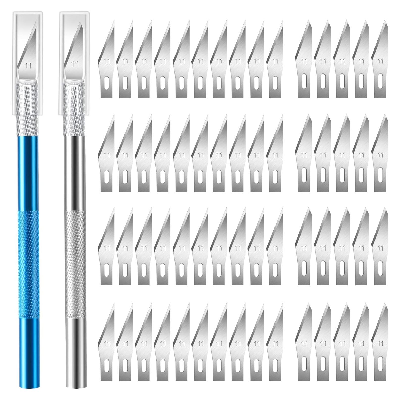 Juego de Cuchillos de Manualidades Yipinve 62PCS - Acero Carbono