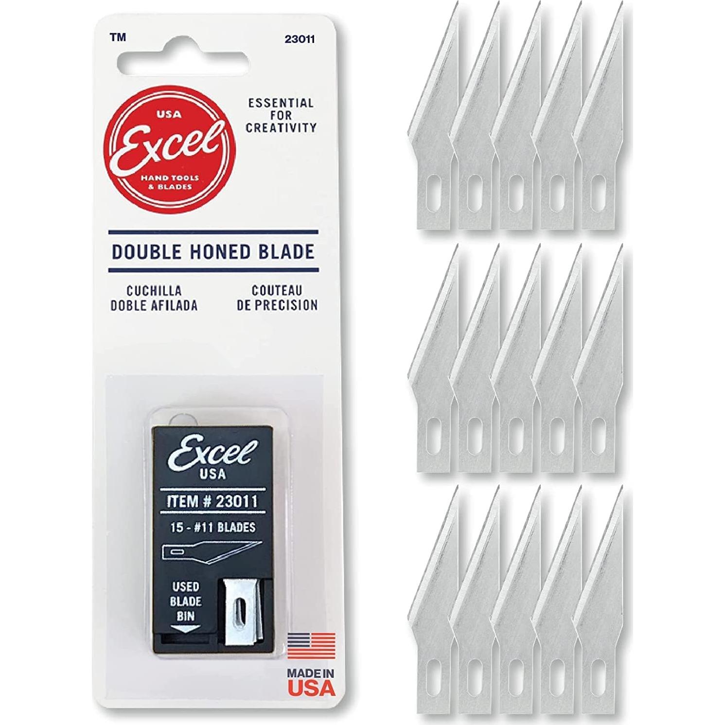 Cuchillas de Reemplazo Excel #11 para Manualidades - Set de 15
