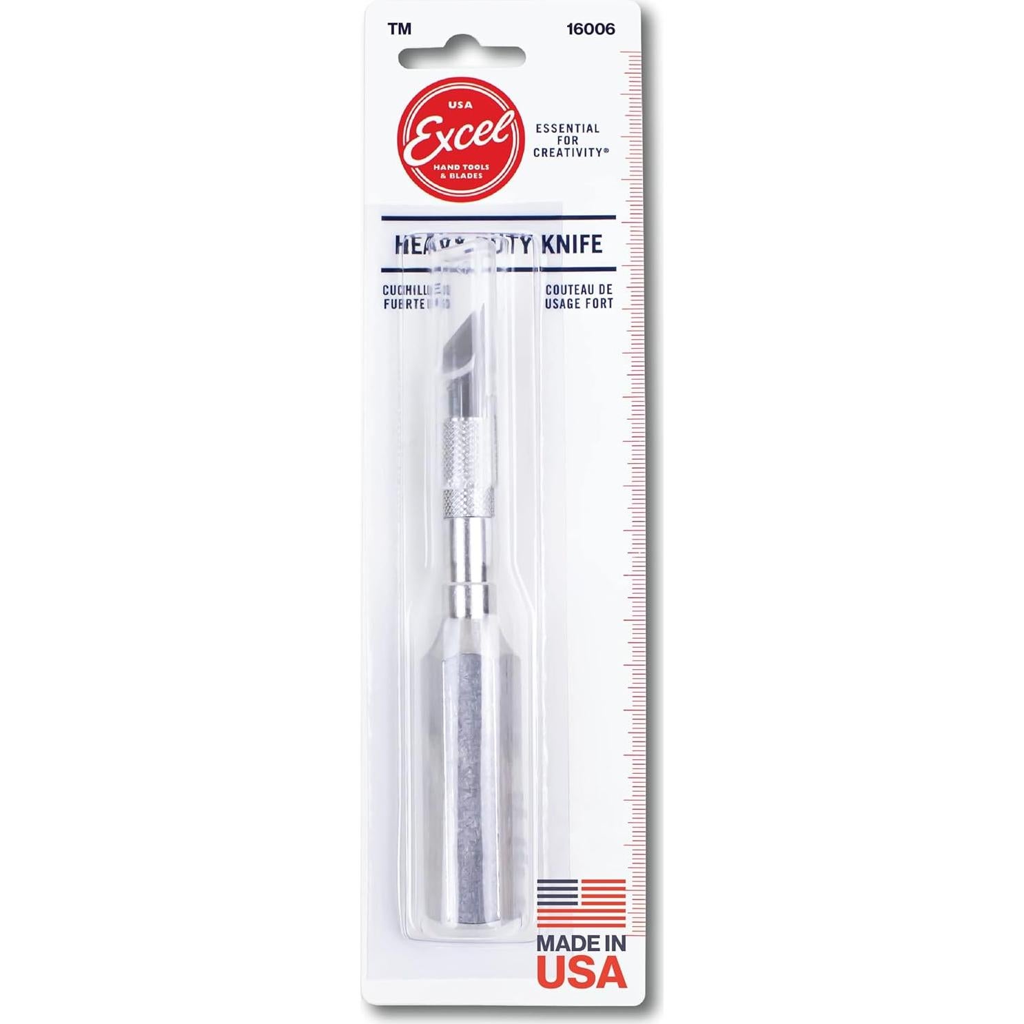 Cuchillo de Precisión K6 Excel Blades - Mango Metálico 12cm