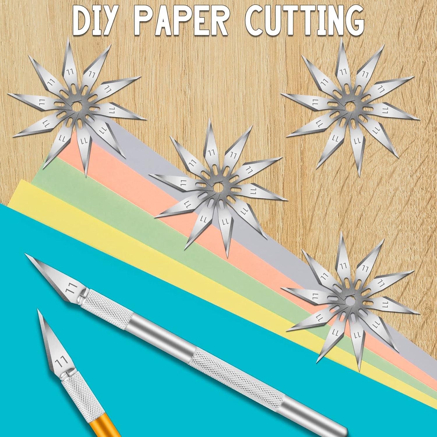 Cuchillas de Hobby Jetmore #11 - 100 Piezas de Acero al Carbono