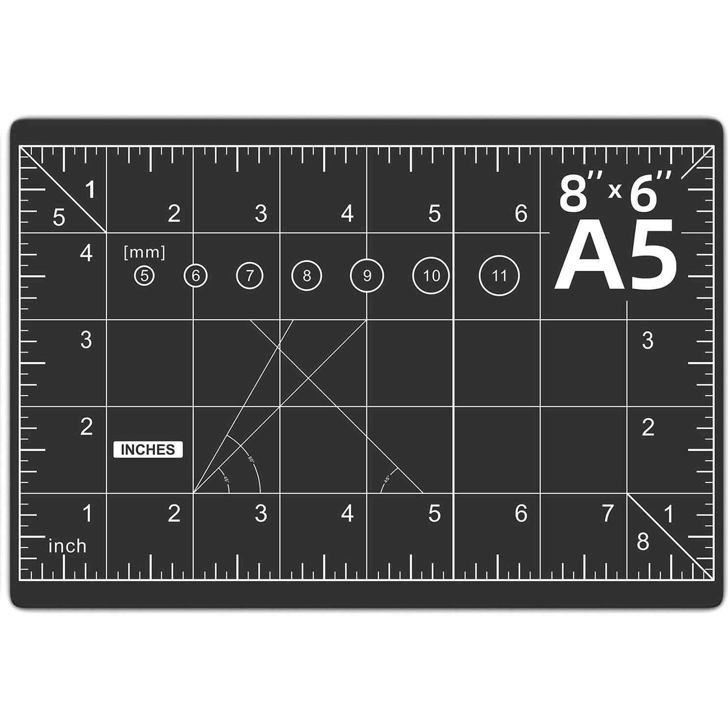 Cuchillo de Manualidades DIYSELF con 11 Cuchillas y Almohadilla A5