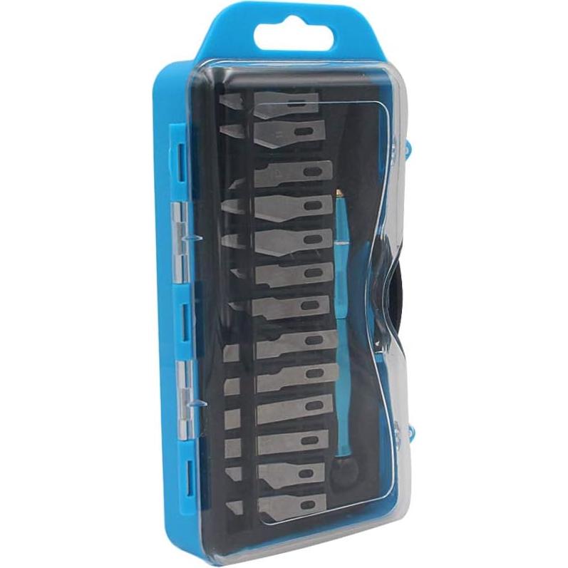 Juego de cuchillos de manualidades Miular con 13 hojas de repuesto