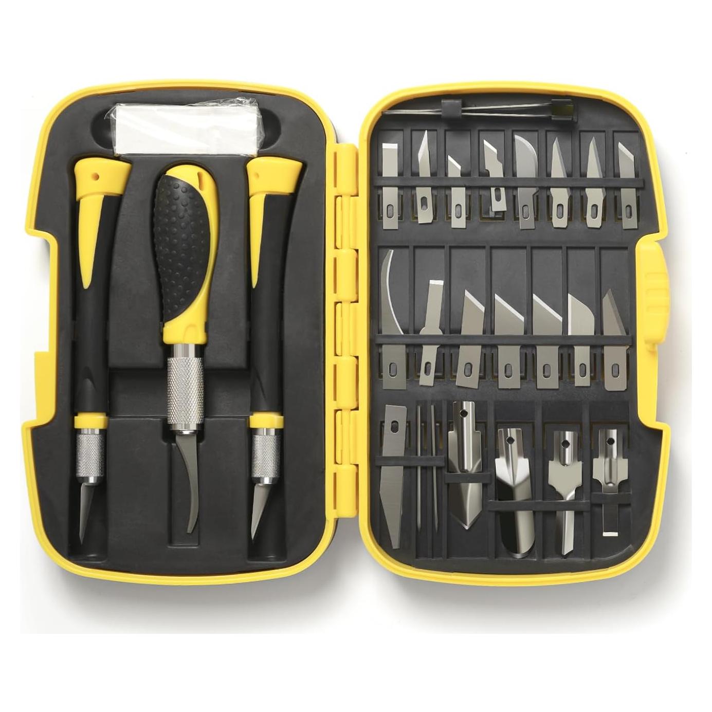 Juego de cuchillos de precisión JIAN 30 piezas para manualidades