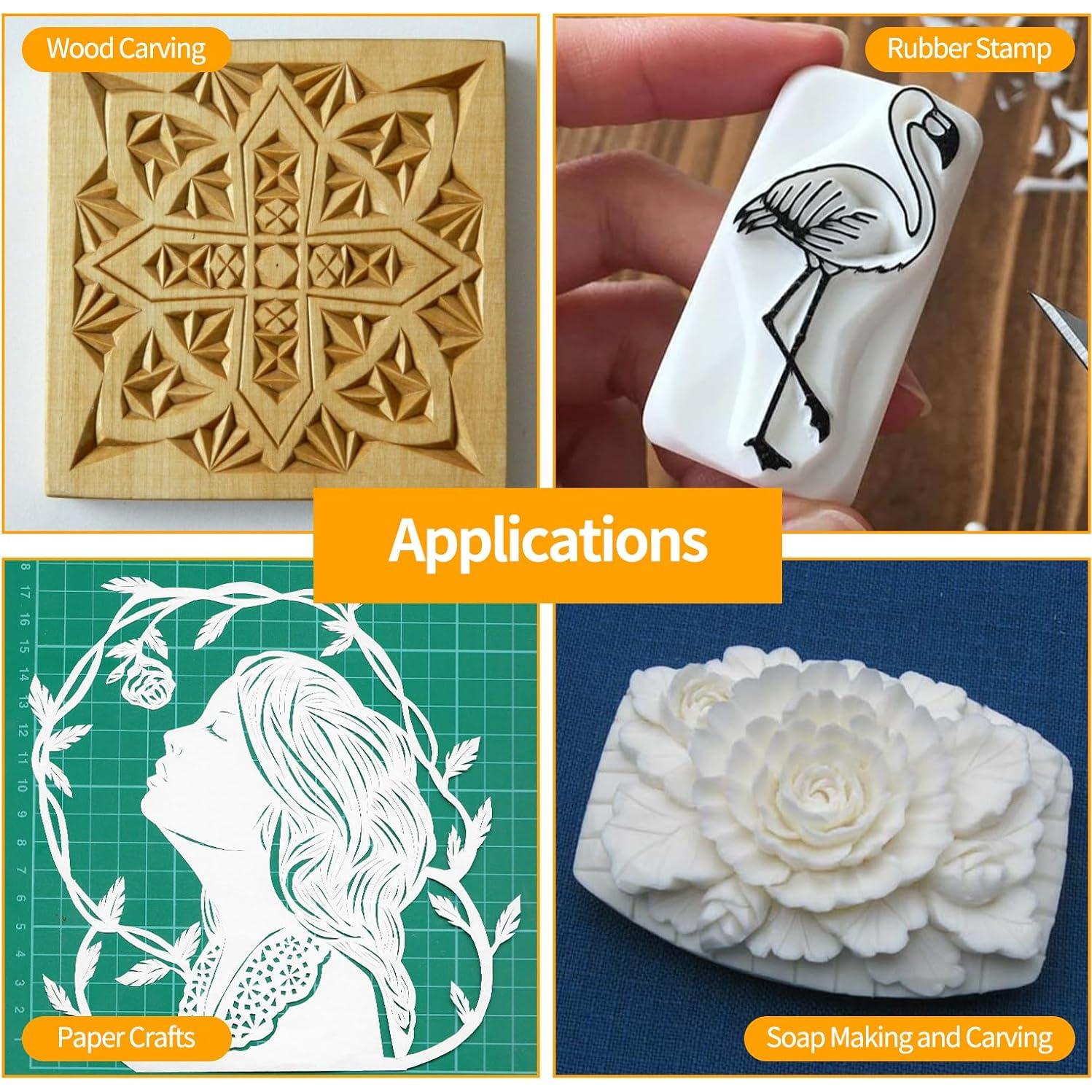 Juego de cuchillos de precisión JIAN 30 piezas para manualidades