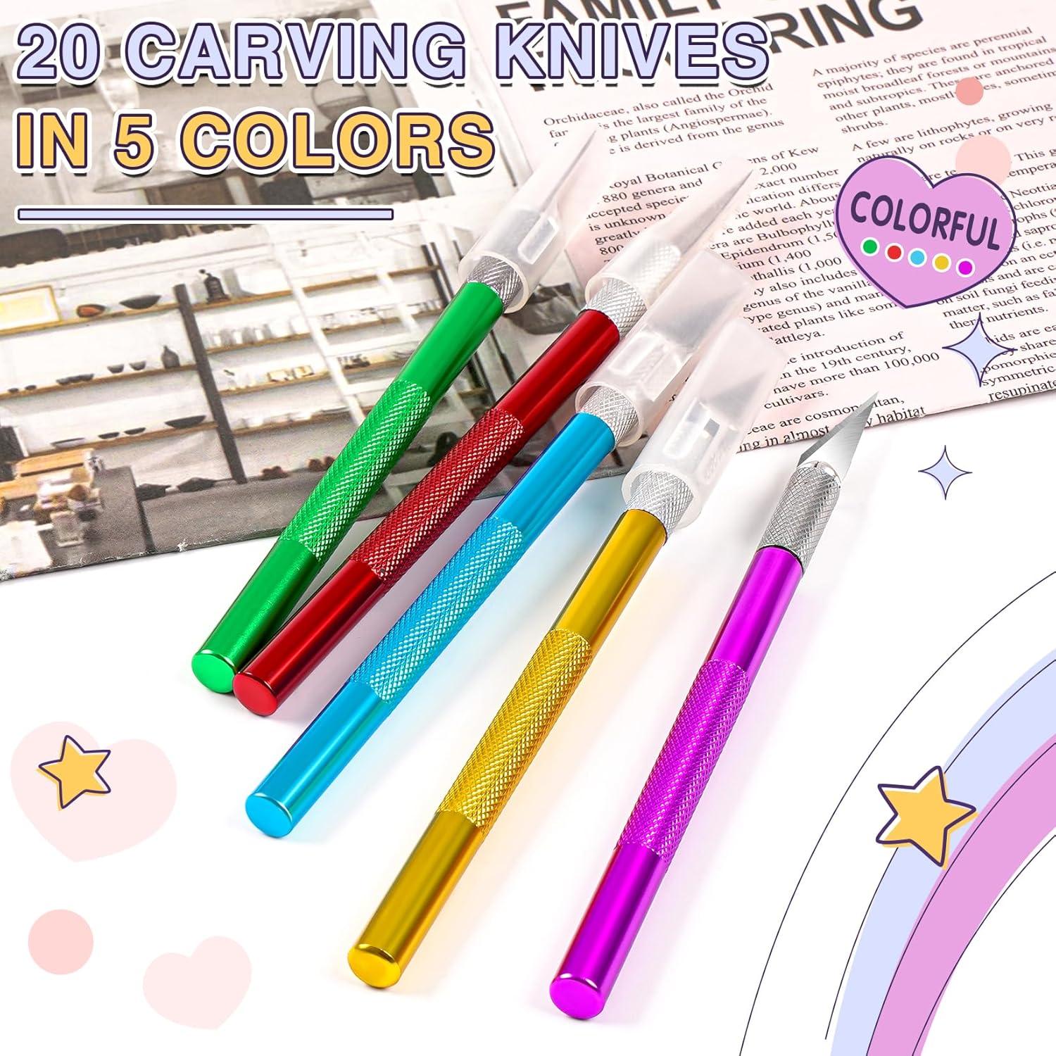 Set de Cuchillos Exactos DIYSELF 50 Piezas Negro