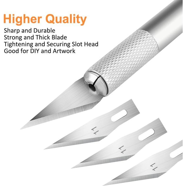 Set de 5 Cuchillos de Manualidades Headley con 50 Cuchillas