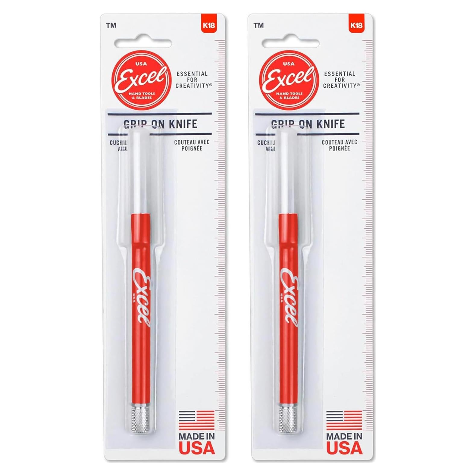 Juego de cuchillos de manualidades Excel Blades K18 - 2 paquetes