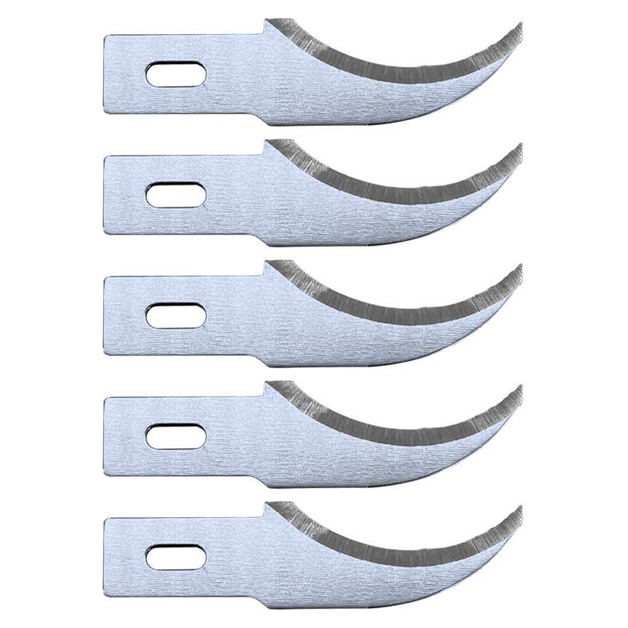 Cuchillas de Tallado Cóncavas SMB #28 para Aficionados - 5 Pcs