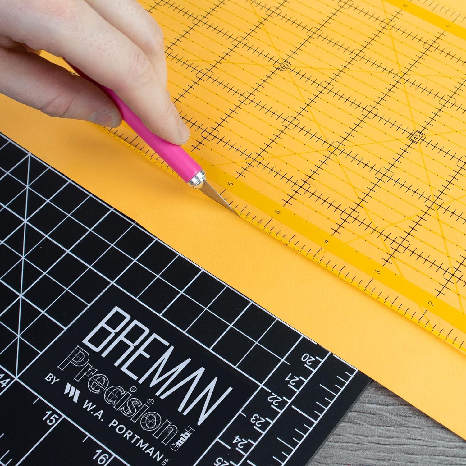 Conjunto de Cuchillos de Manualidades W.A. Portman Rosa 2 Pzs