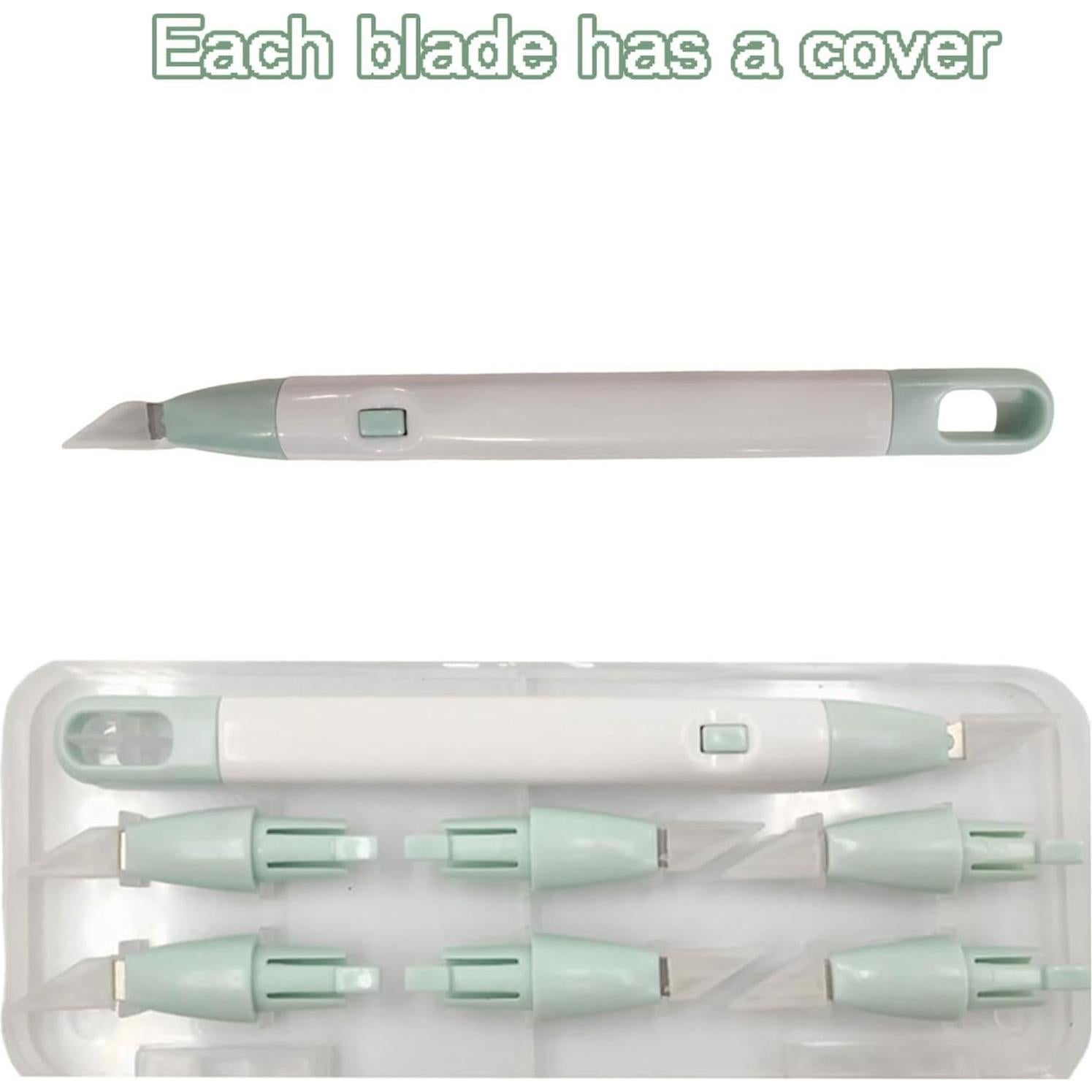 Juego de cuchillos de precisión KINGFINGER 7 piezas con estuche