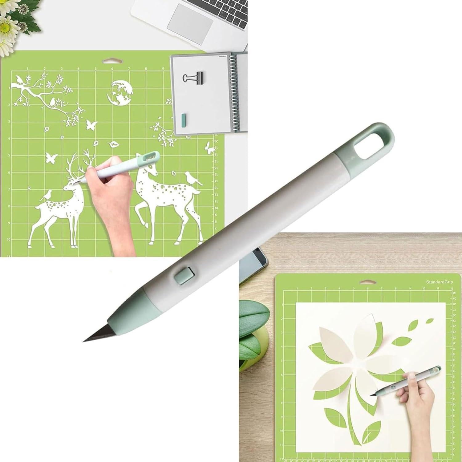 Juego de cuchillos de precisión KINGFINGER 7 piezas con estuche