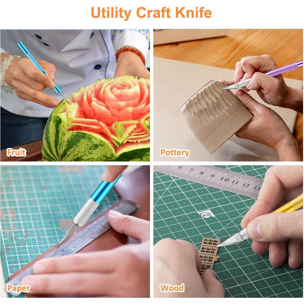 Juego de Cuchillos de Manualidades Headley Tools 3 Piezas