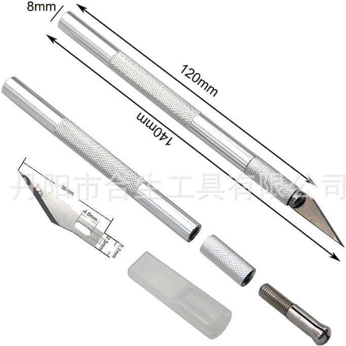 Cuchillos Utilitarios Qnsouioe 2 Piezas Acero Inoxidable