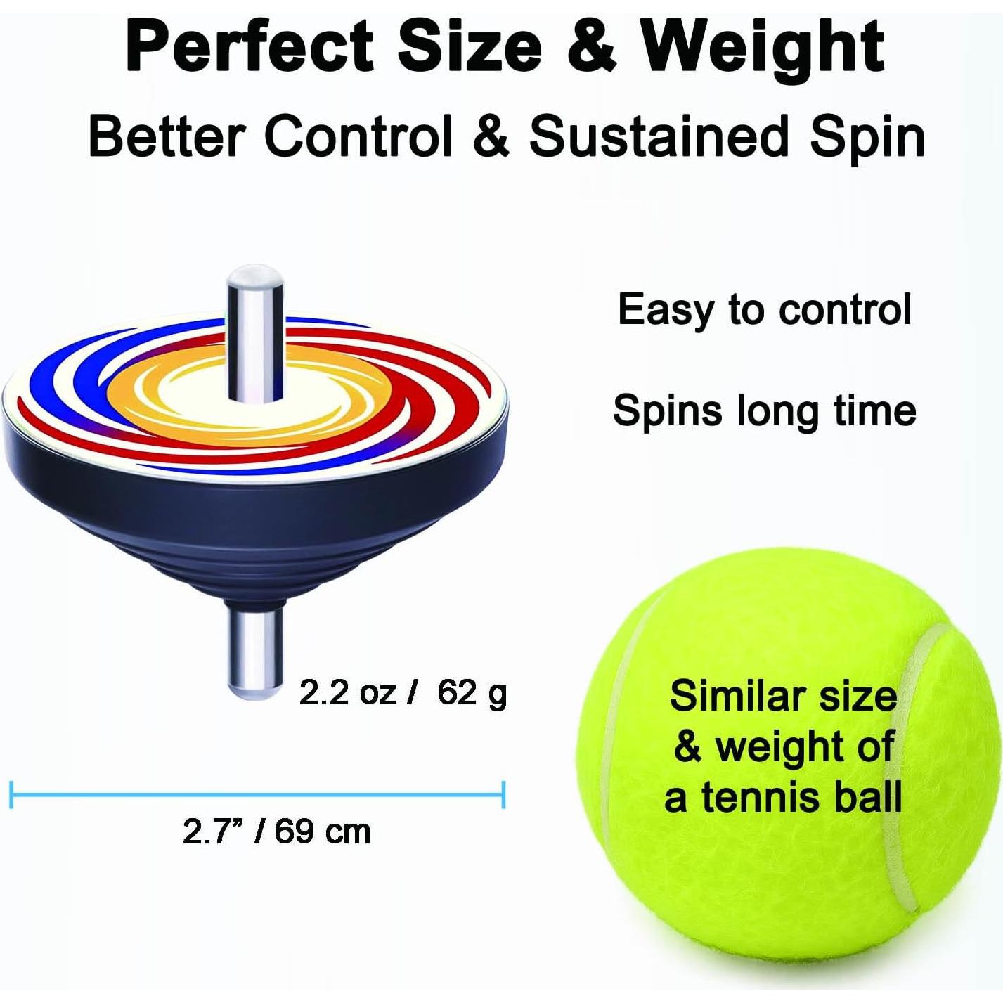 Peonza Paeng-y Leap Fit - Juego Folclórico Coreano 6.9cm