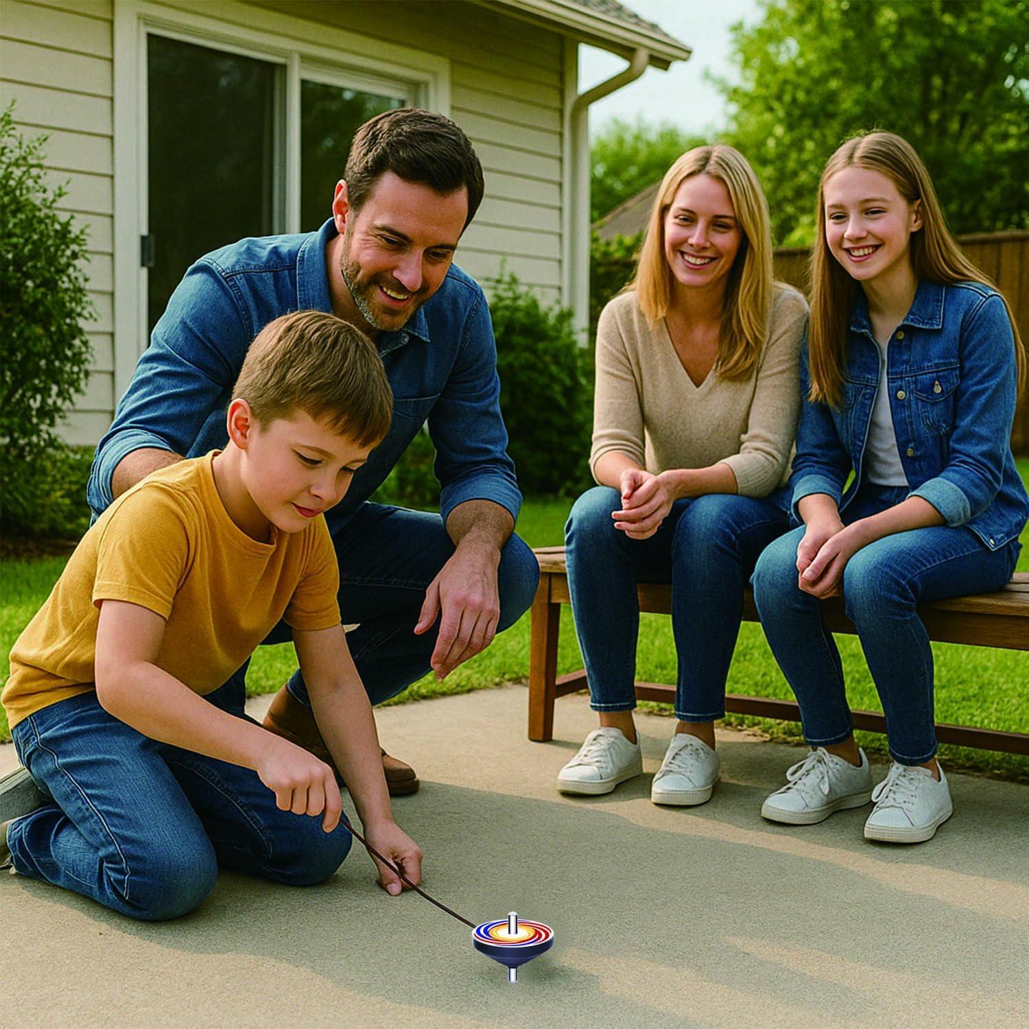 Peonza Paeng-y Leap Fit - Juego Folclórico Coreano 6.9cm