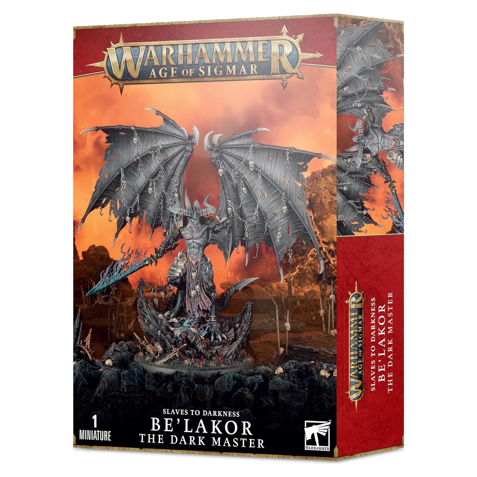 Figura Be'lakor Esclavos a la Oscuridad Games Workshop 30.99x22.99cm