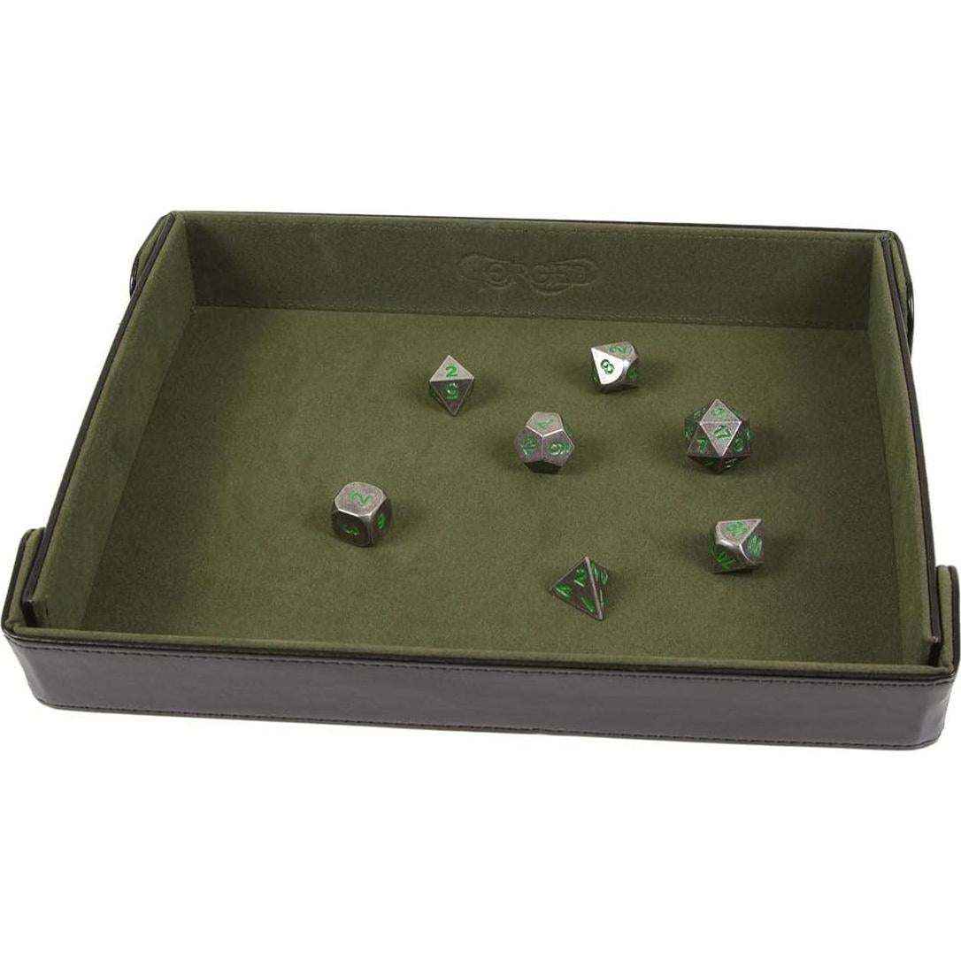 Bandeja de Dados Magnética Plegable Forged Dice Co. Verde