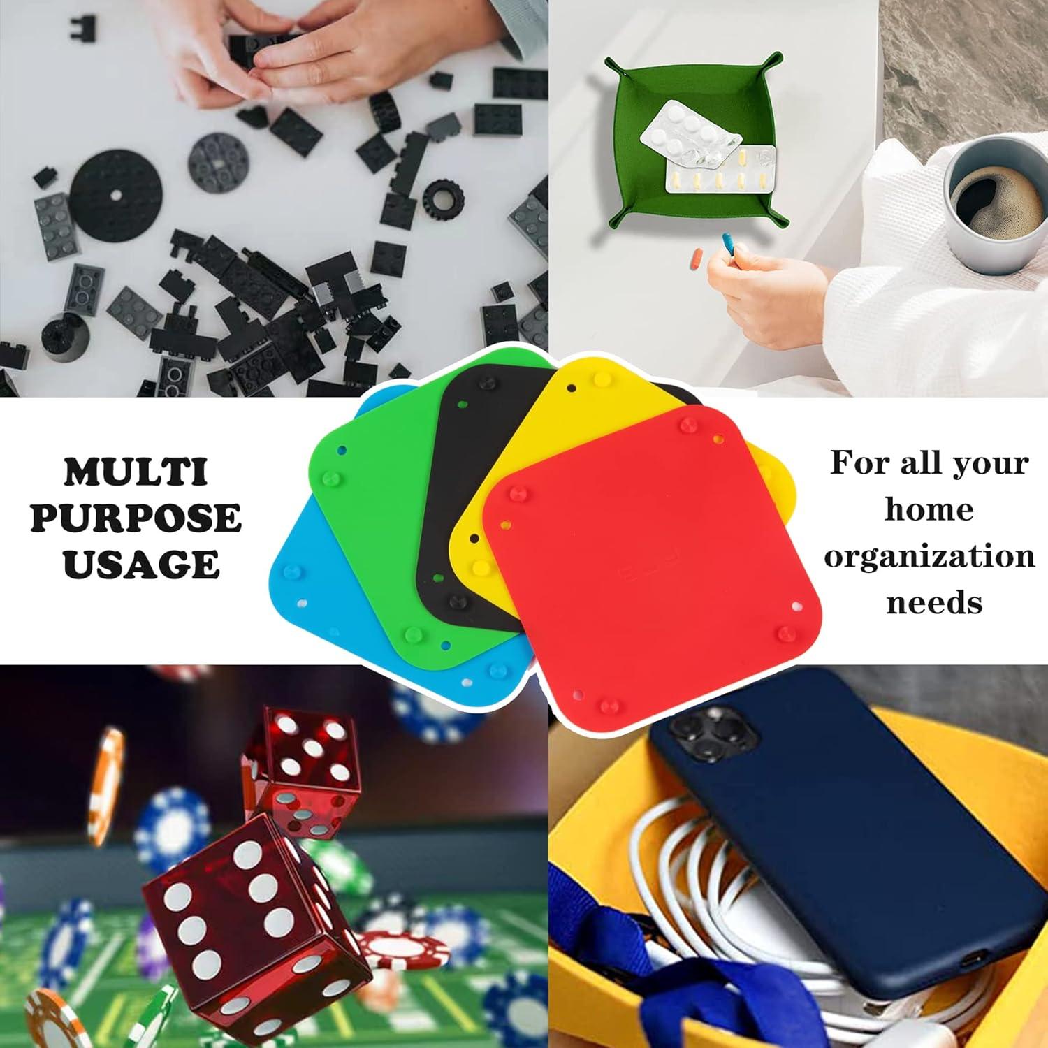 Tazones de Almacenamiento Plegables GAMELAND para Juegos - 5 Piezas