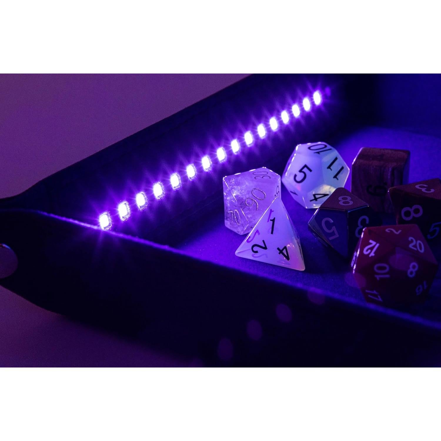 Bandeja de Dados con Luz Negra FanRoll - 31.8x27.9cm