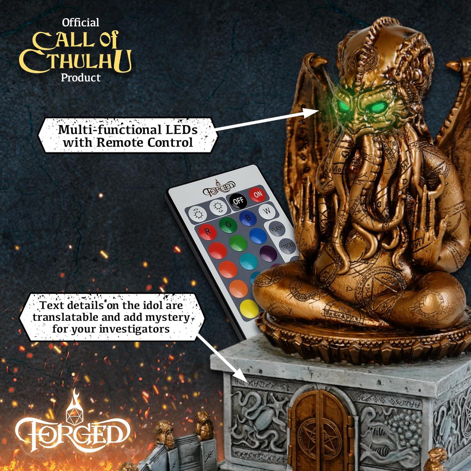 Torre de Dados Call of Cthulhu Forged Dice Co. con LED