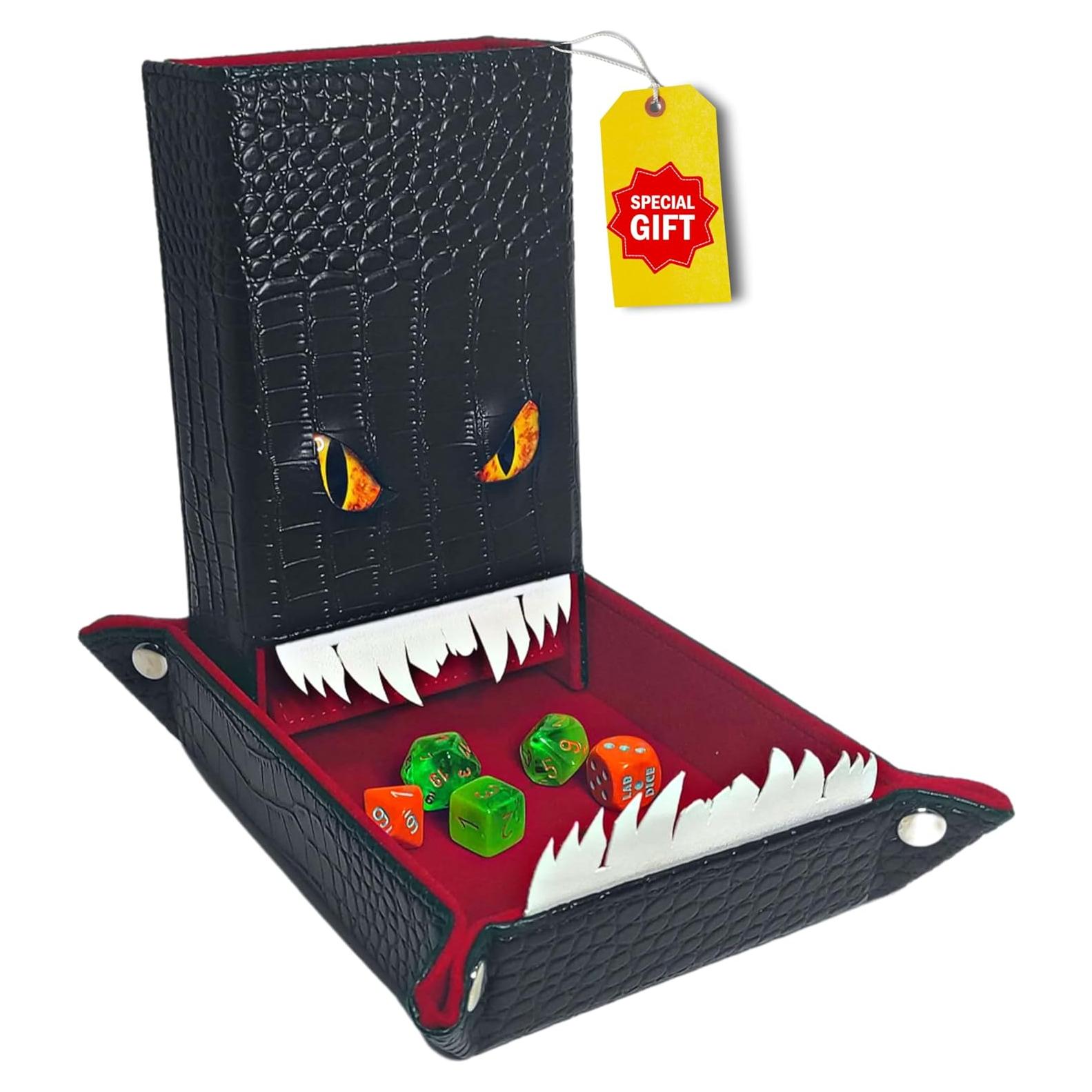 Bandeja y Torre de Dados DND Foxbite Cazador de Dragones