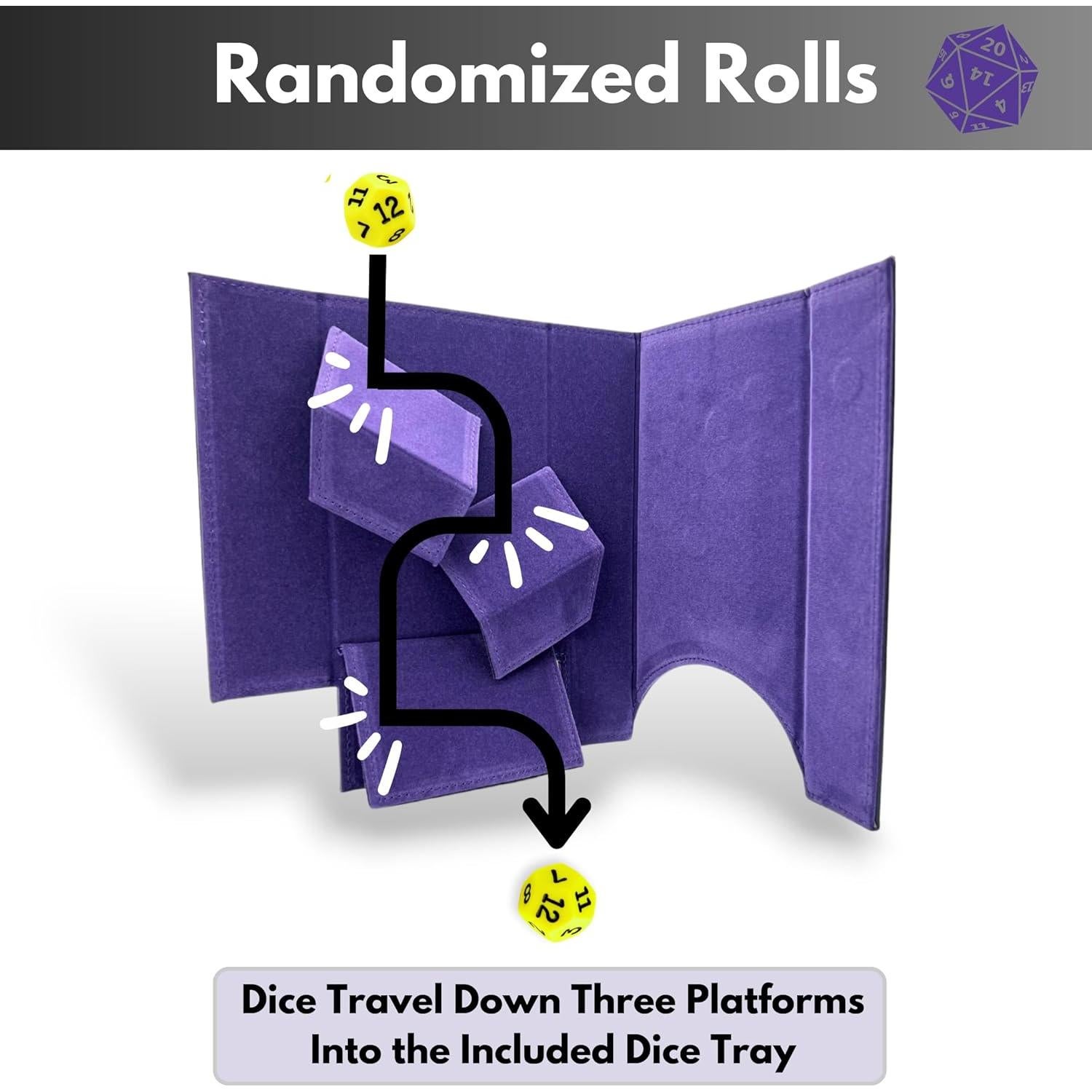 Torre de Dados Plegable Luck Lab 2.0 y Bandeja Magnética RPG