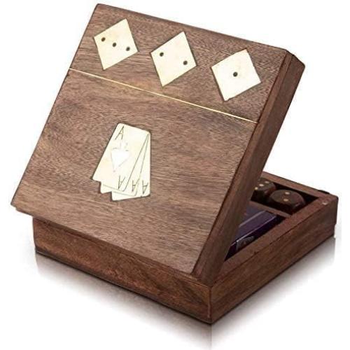 Caja de Almacenamiento de Cartas de Juego El Gran Bazar Indio