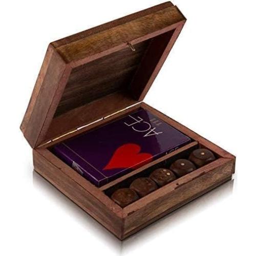 Caja de Almacenamiento de Cartas de Juego El Gran Bazar Indio