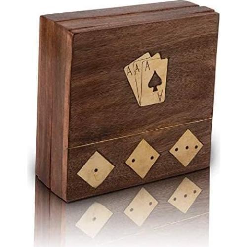 Caja de Almacenamiento de Cartas de Juego El Gran Bazar Indio