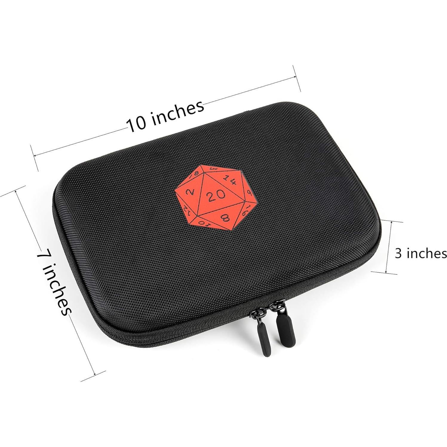 Caja de Almacenamiento para Dados DND PUGED - 35 Dados Capacidad