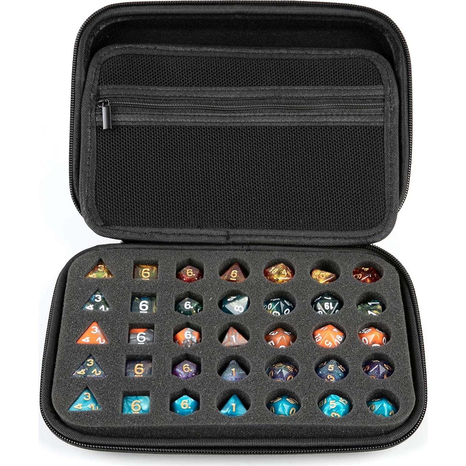 Caja de Almacenamiento para Dados DND PUGED - 35 Dados Capacidad