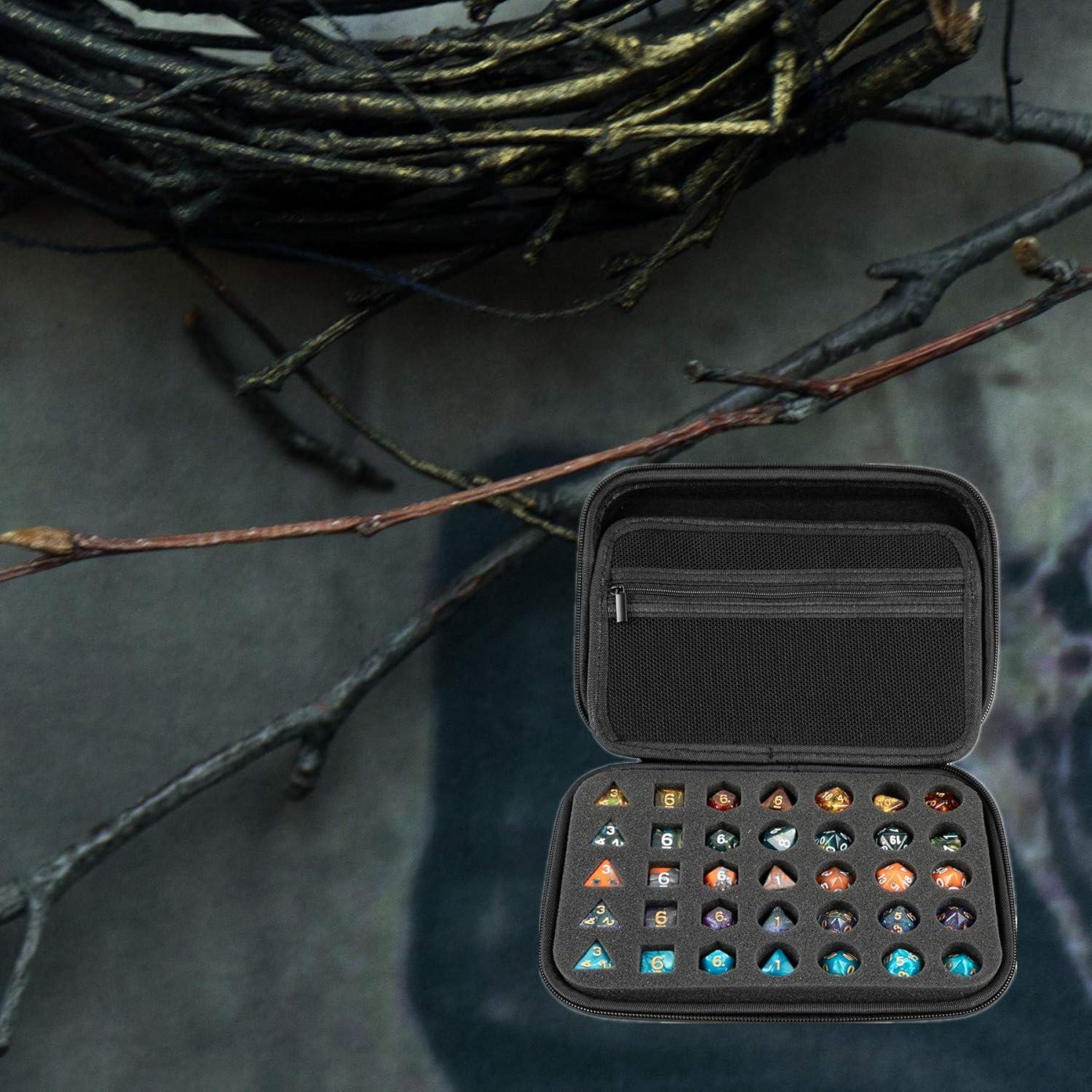 Caja de Almacenamiento para Dados DND PUGED - 35 Dados Capacidad