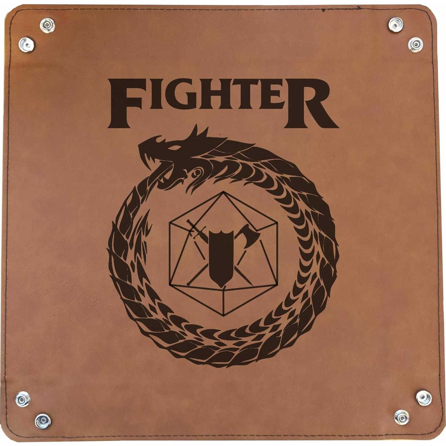 Bandeja de Dados D&D PrecisionNC Marrón Cuero Sintético 32.7cm